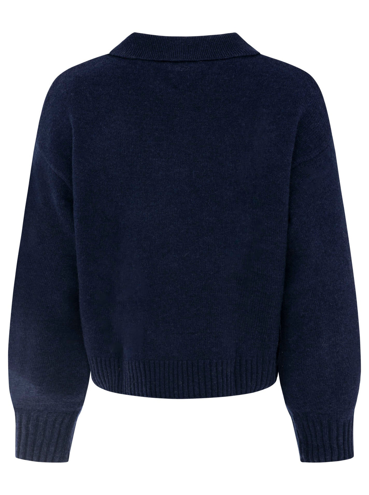 Zwillingsherz - Kaschmir Poloshirt Cozy (100% Cashmere) - Marine