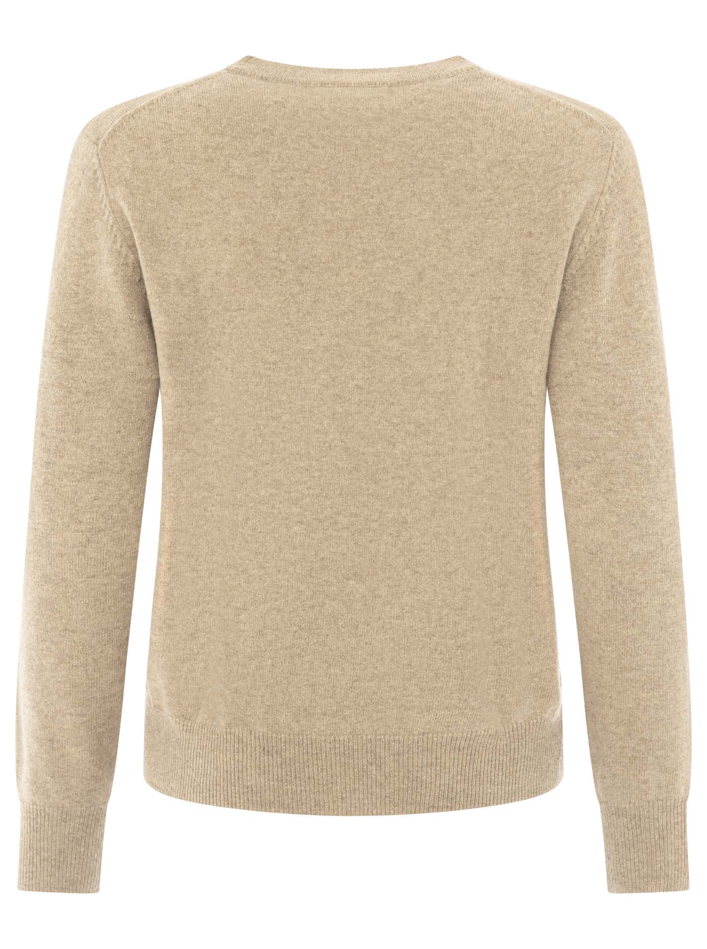 Zwillingsherz - Kaschmir Pullover Fluffy Dog (100% Cashmere) - Mittelbeige