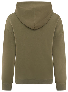 Zwillingsherz - Hoodie "Running Leo" - Khaki