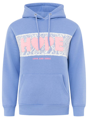 Zwillingsherz - Hoodie "Hope" - Blau