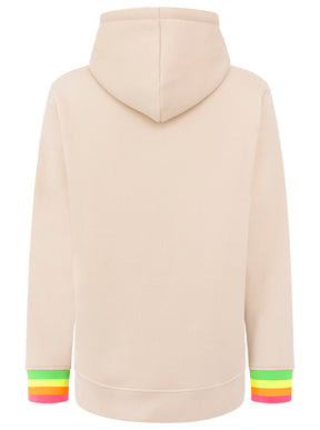 Zwillingsherz - Hoodie "Moin Bunt" - Beige