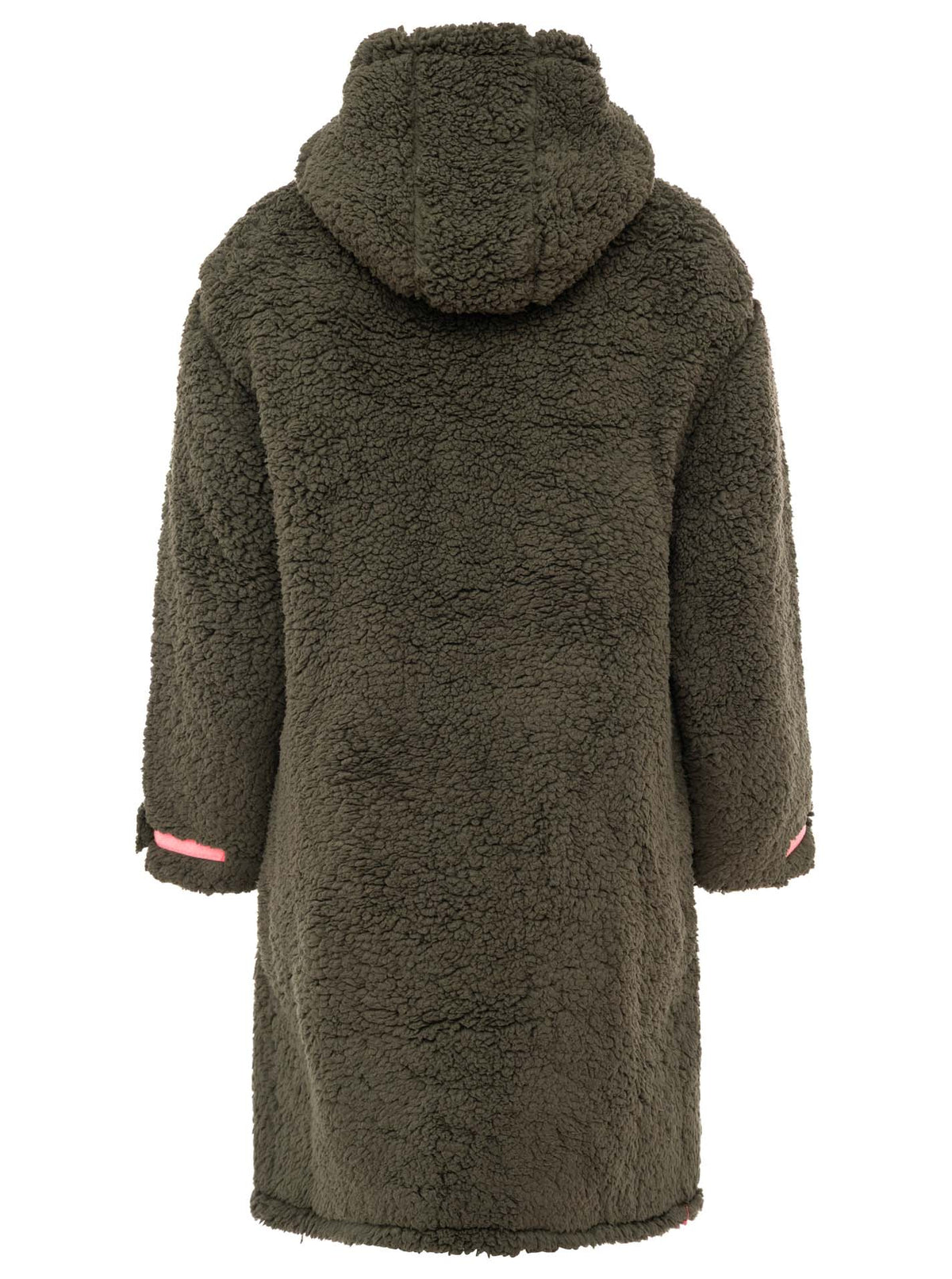 Zwillingsherz Windjacke Teddy Inside Out - Khaki