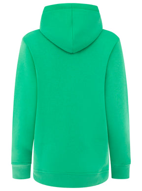 Zwillingsherz - Hoodie "Be Happy" - Grün