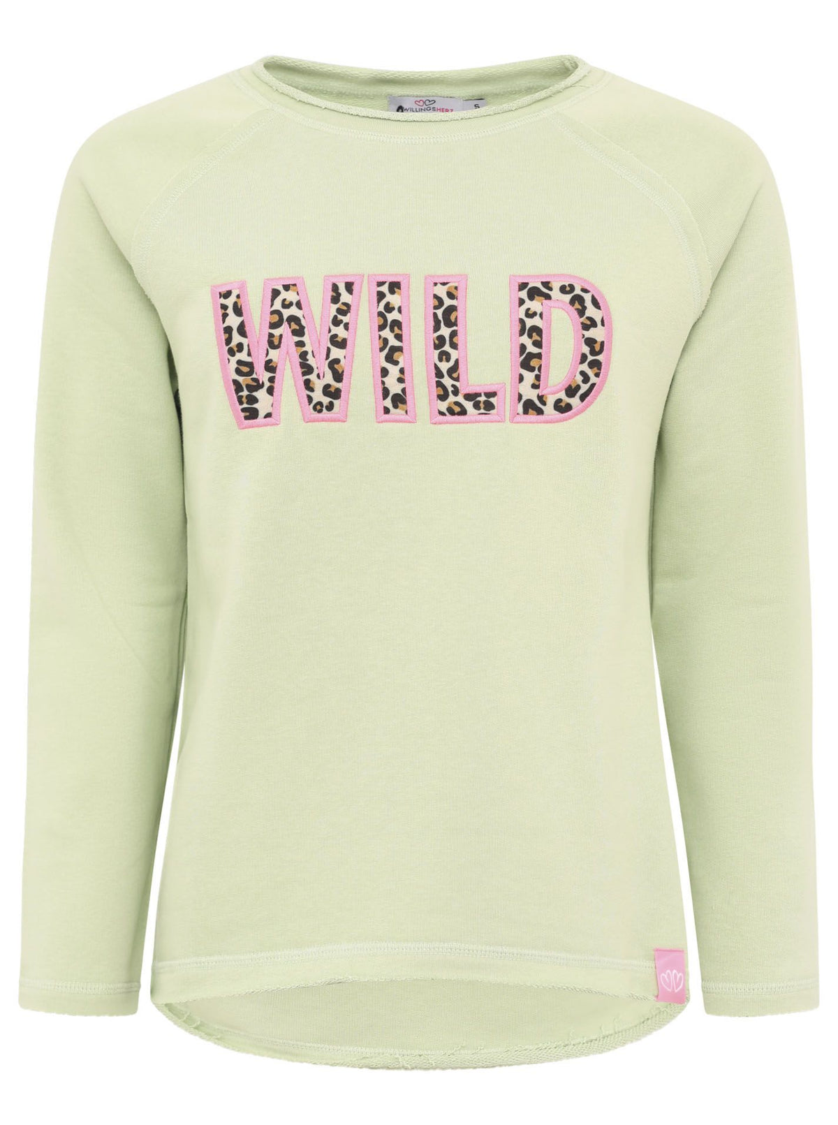 Zwillingsherz Leo Sweatshirt/Pullover - Wild & Free - Salbei