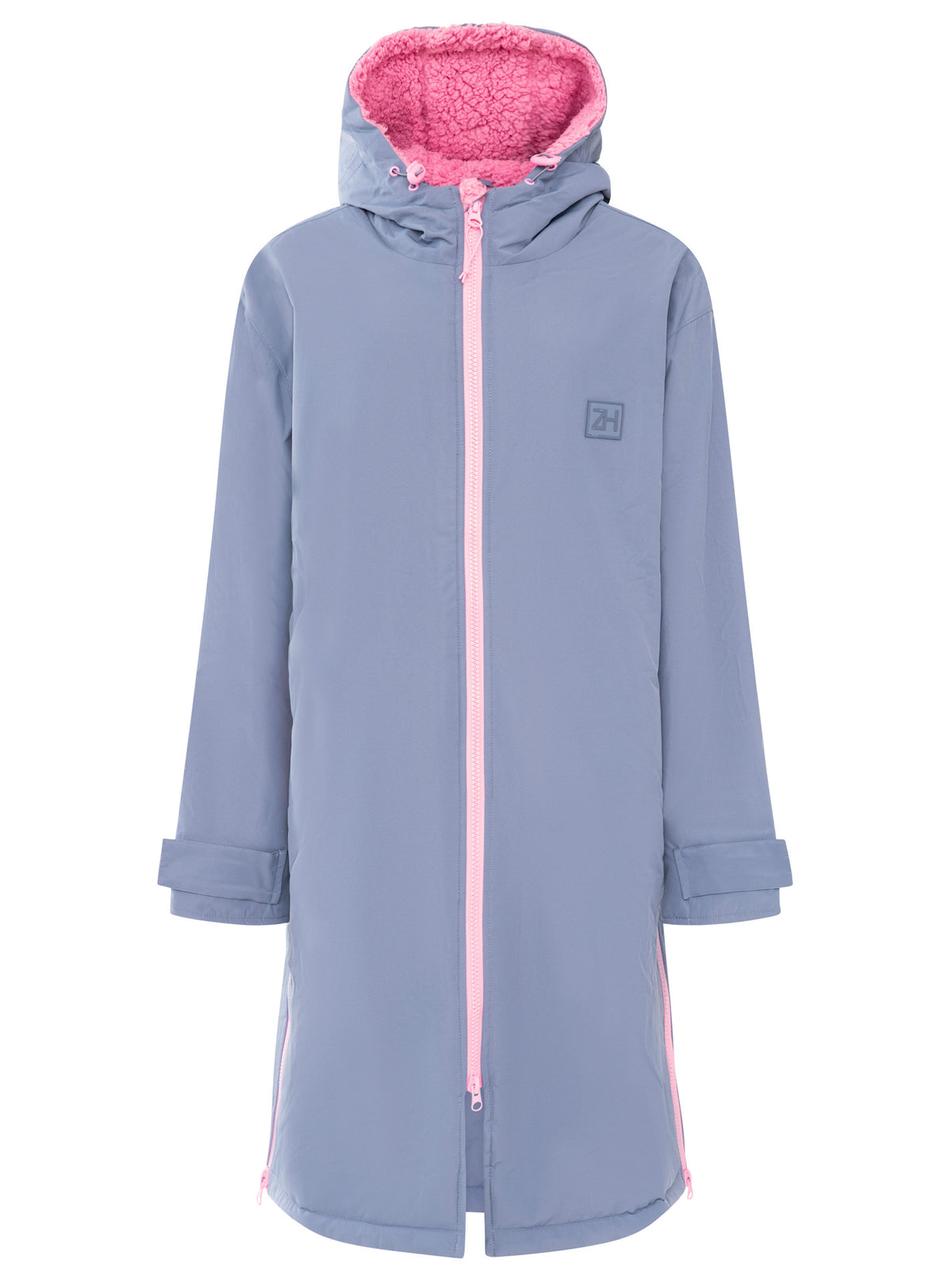 Zwillingsherz - Oversize Windjacke - Jeansblau