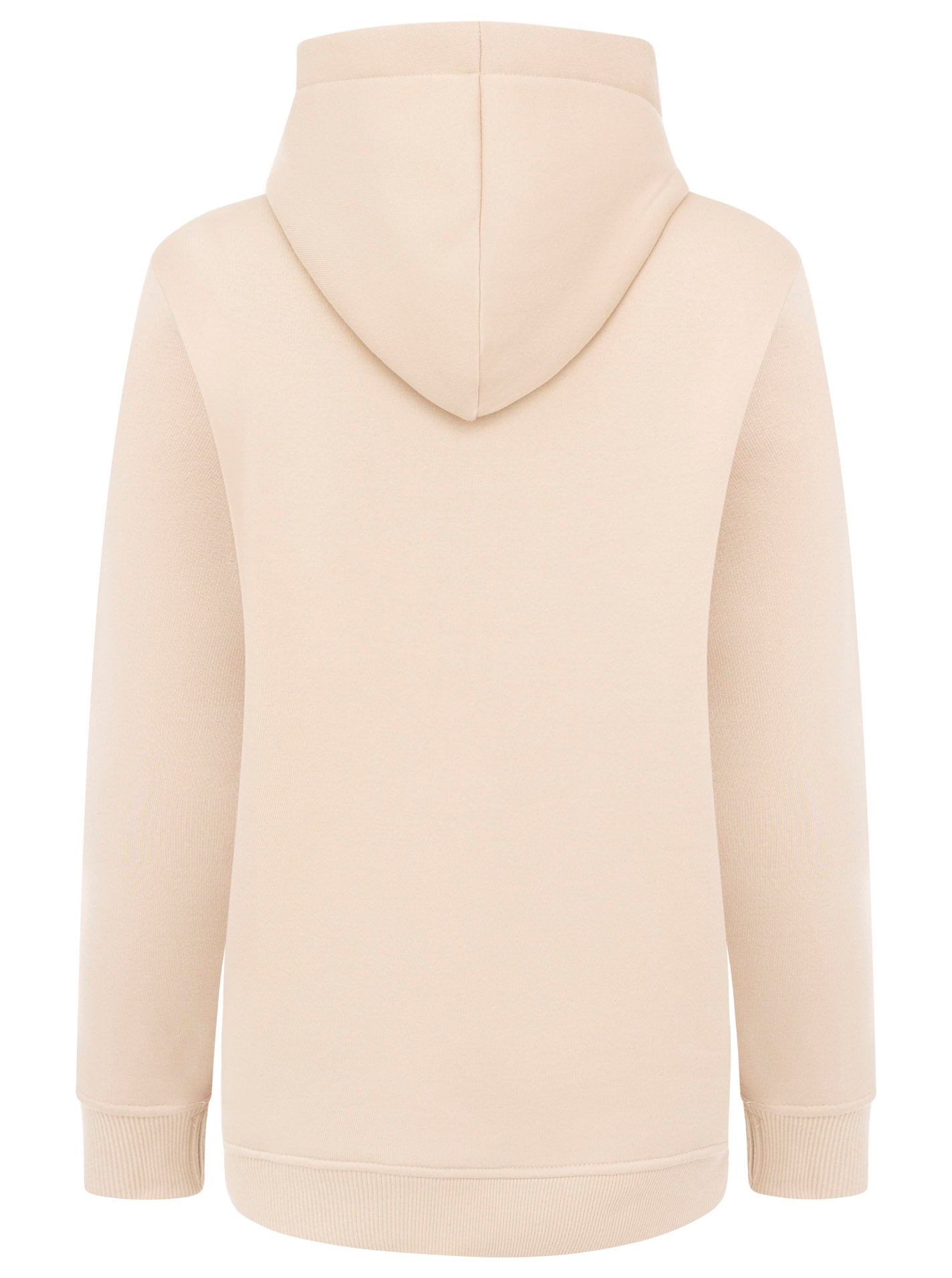 Zwillingsherz - Hoodie "Be Happy" - Beige