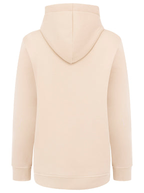 Zwillingsherz - Hoodie "Be Happy" - Beige
