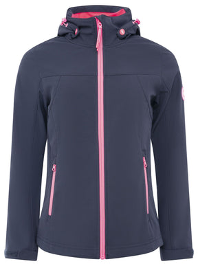 Zwillingsherz Softshelljacke "Glücksmomente" - Dunkelblau