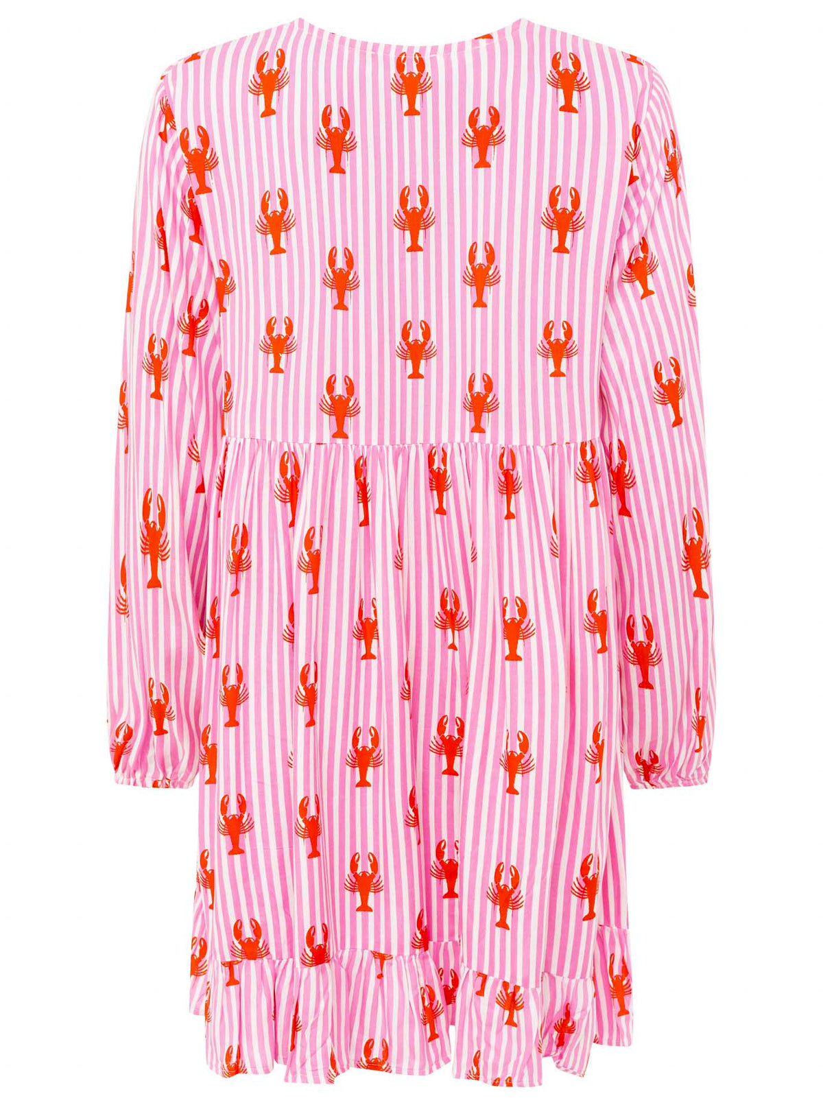 Zwillingsherz - Kleid "Lobsters & Stripes" - Pink