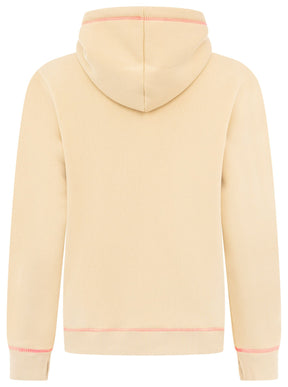 Zwillingsherz - Hoodie "Have fun" - Beige/Pink