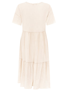 Zwillingsherz - Maxikleid Washed Out - Beige (Supersale - keine Retoure)
