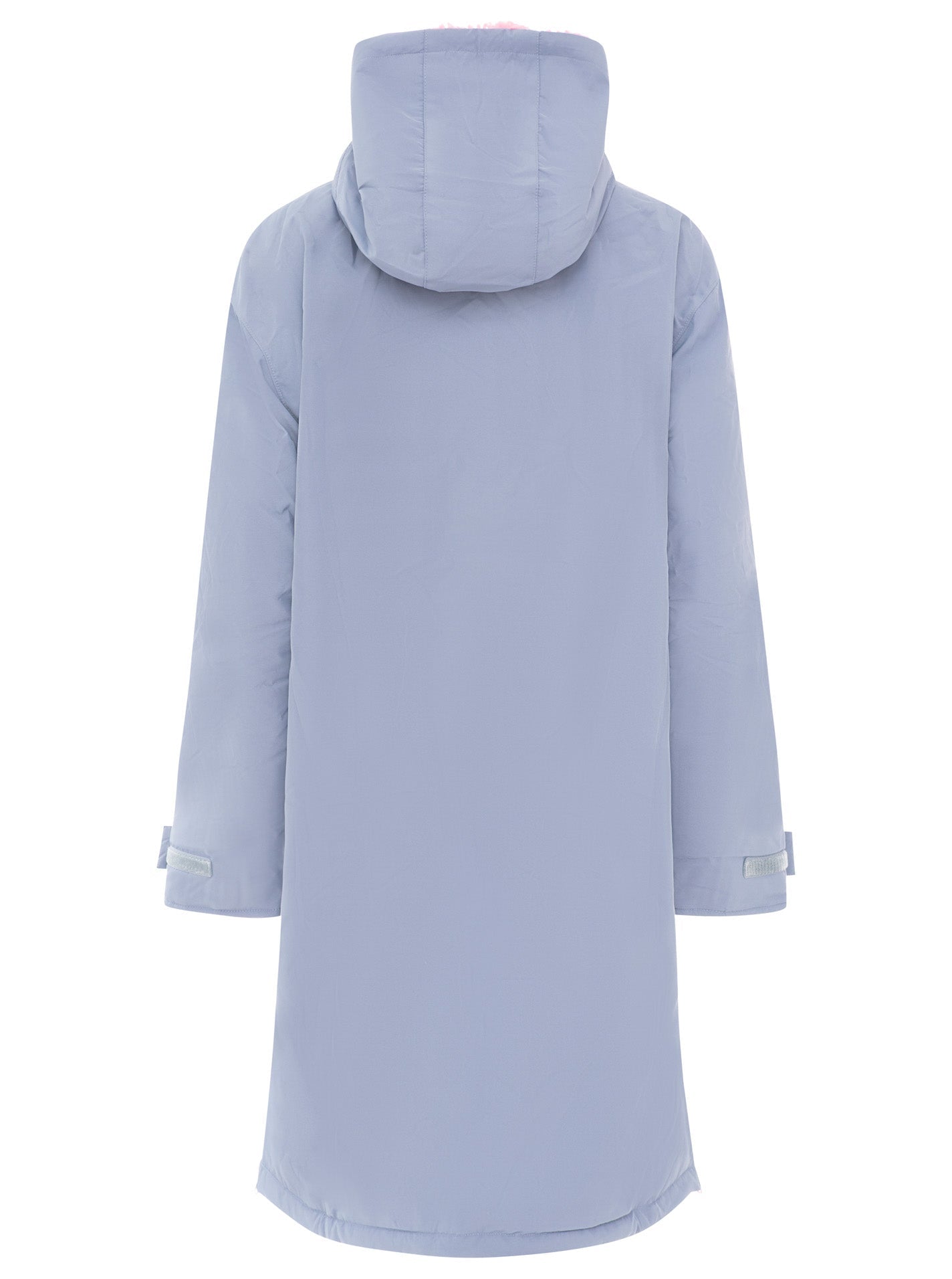 Zwillingsherz - Oversize Teddy Windjacke - Jeansblau