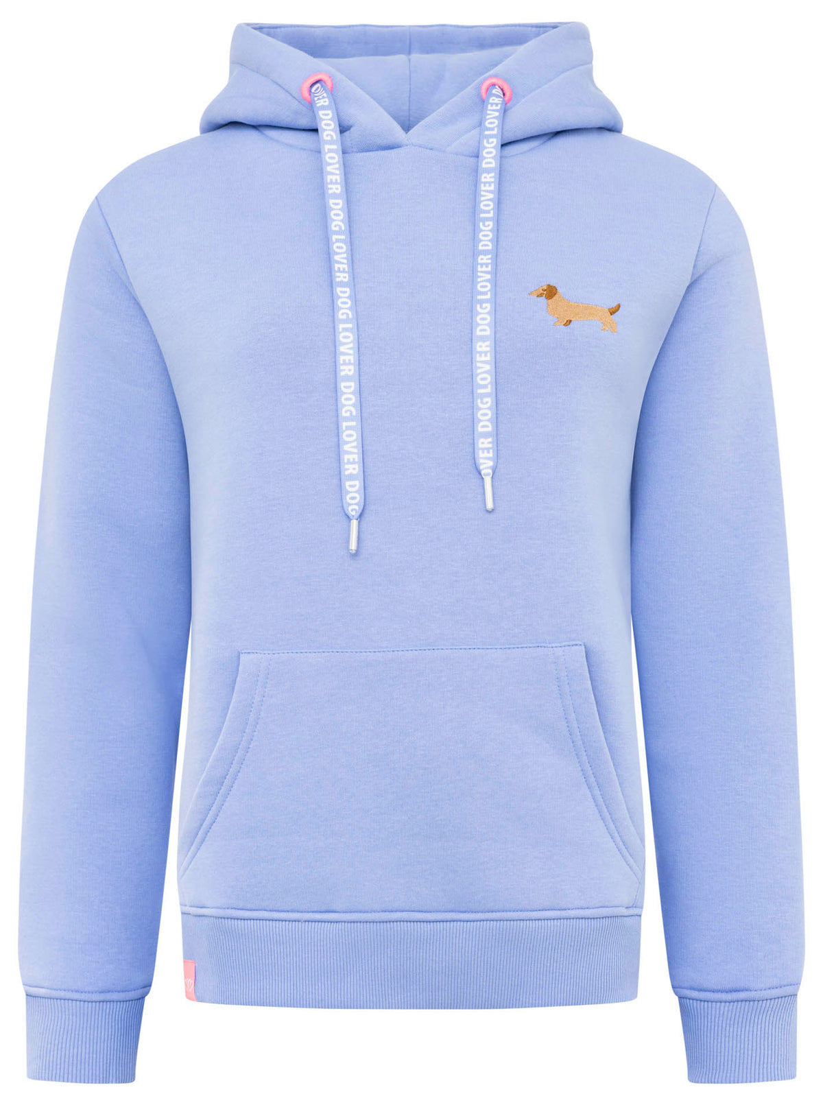 Zwillingsherz - Hoodie Neu "Dog Lover" - Blau