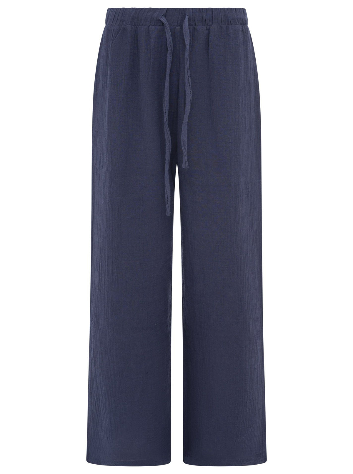 Musselin Hose - Dunkelblau
