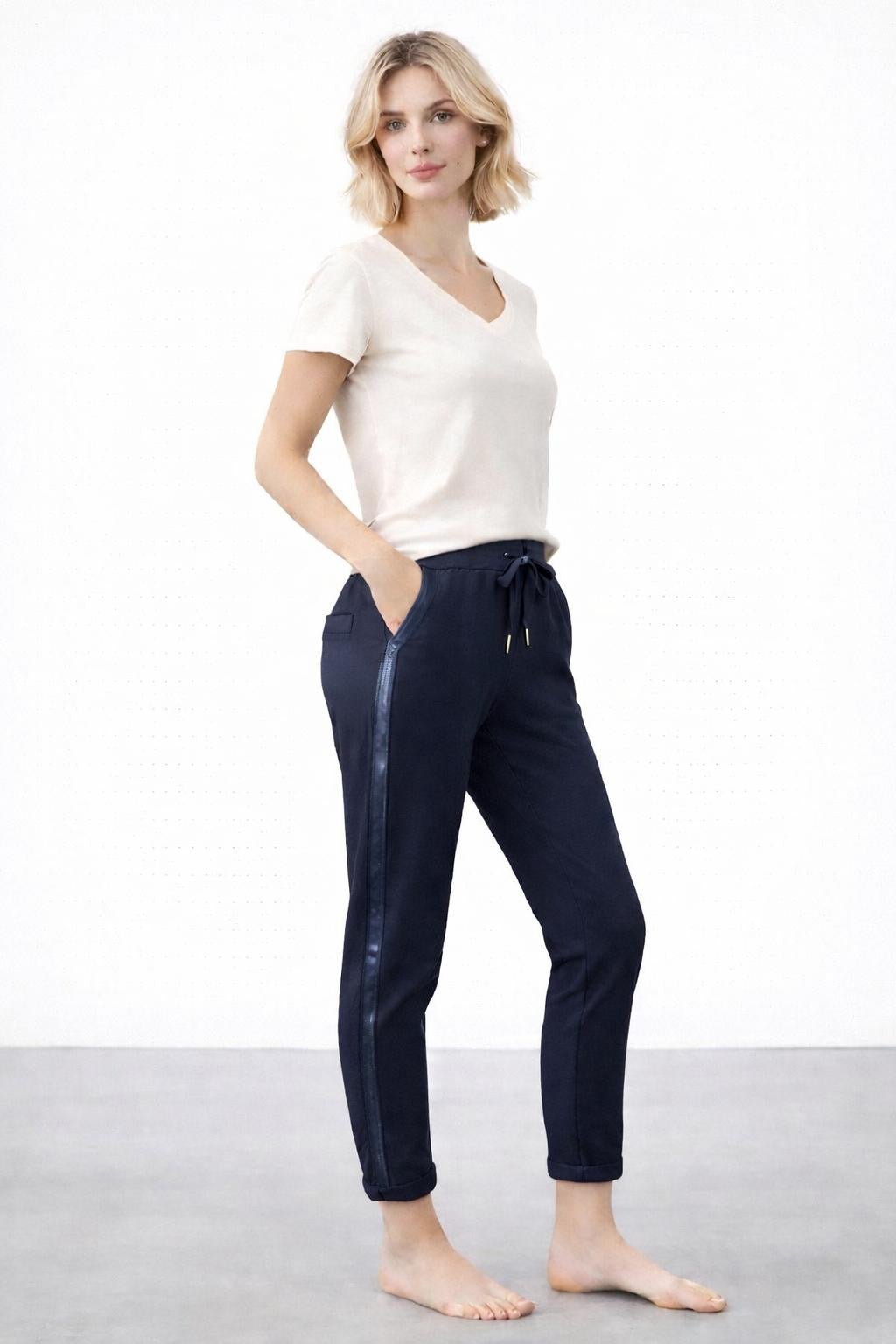 Flair Comfort Style - Joggpants Glamour - Dunkelblau