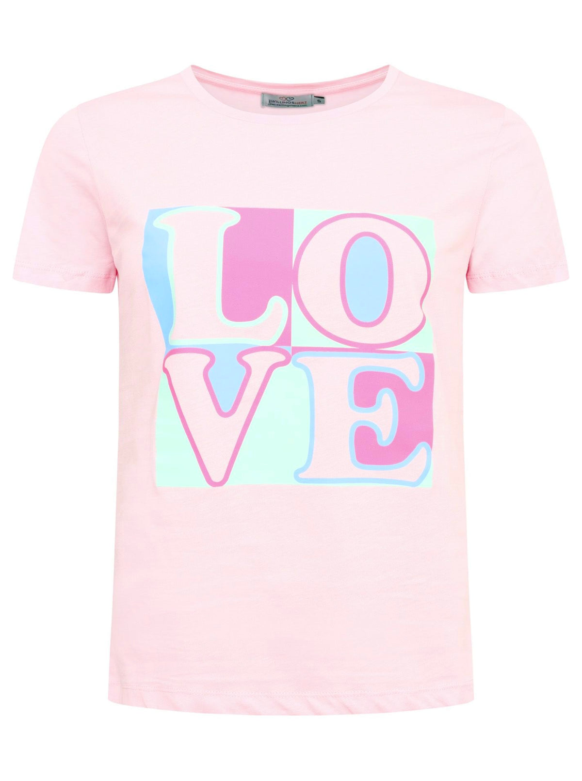 Zwillingsherz - T-Shirt Love - Pink