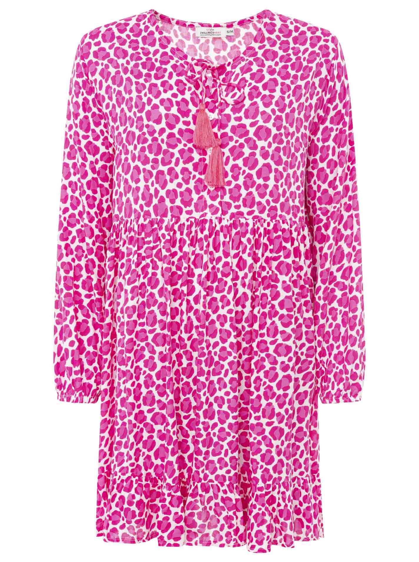 Zwillingsherz - Kleid/Tunika "Leo Dream" - Pink
