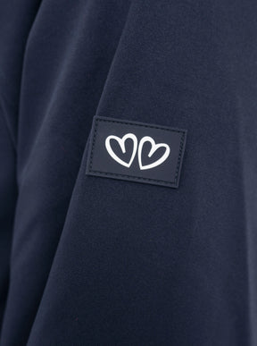 Zwillingsherz - Parka "Keep Smiling" - Dunkelblau