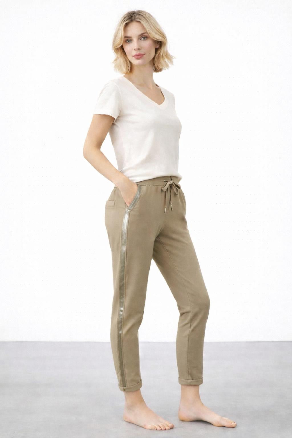 Flair Comfort Style - Joggpants Glamour - Beige