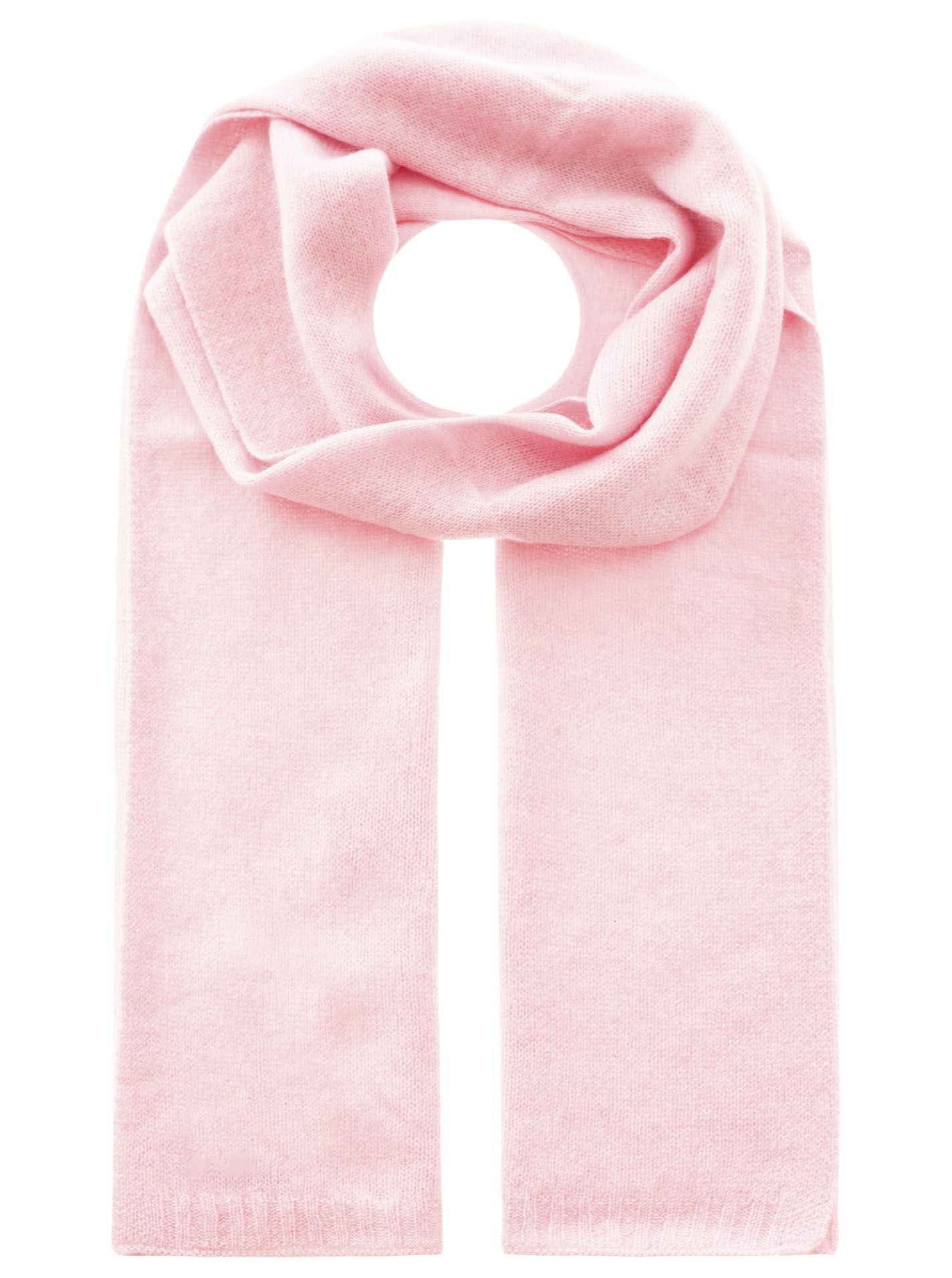 Zwillingsherz 100% Cashmere/Kaschmir Schal - Altrosa