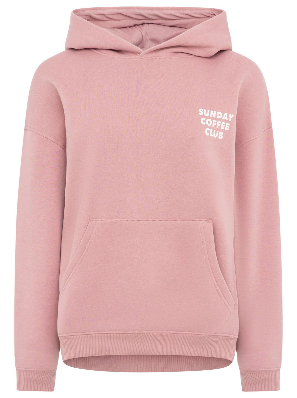 Zwillingsherz - Hoodie "Sunday Club" - Altrosa
