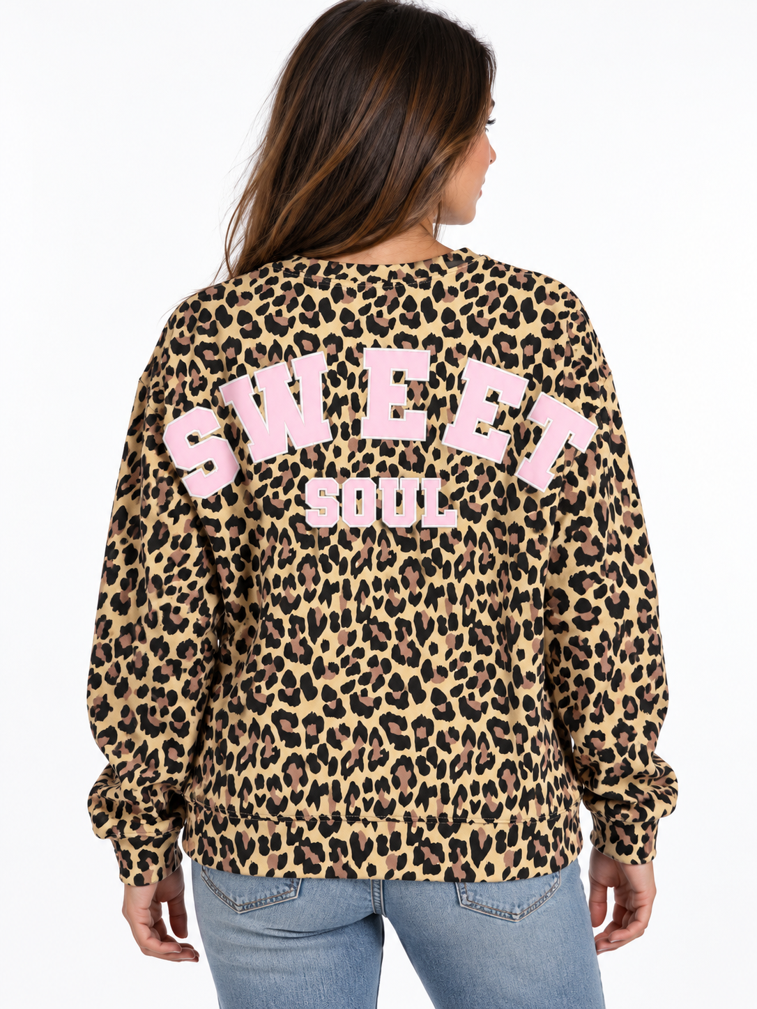 Zwillingsherz Leo Sweatshirt - Sweet Soul - Beige