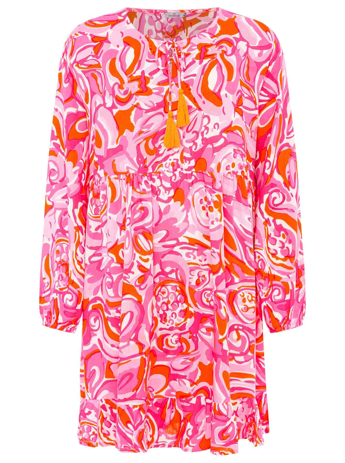 Zwillingsherz - Kleid/Tunika Aquarell - Pink