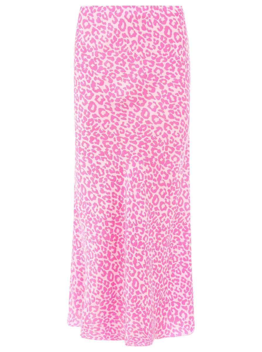 Zwillingsherz Leo Satin Rock - Pink/Beige