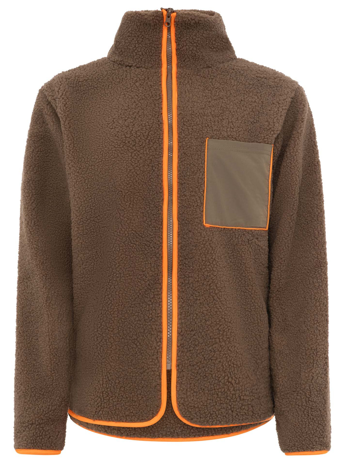 Zwillingsherz - Teddyjacke/Hoodie - Taupe