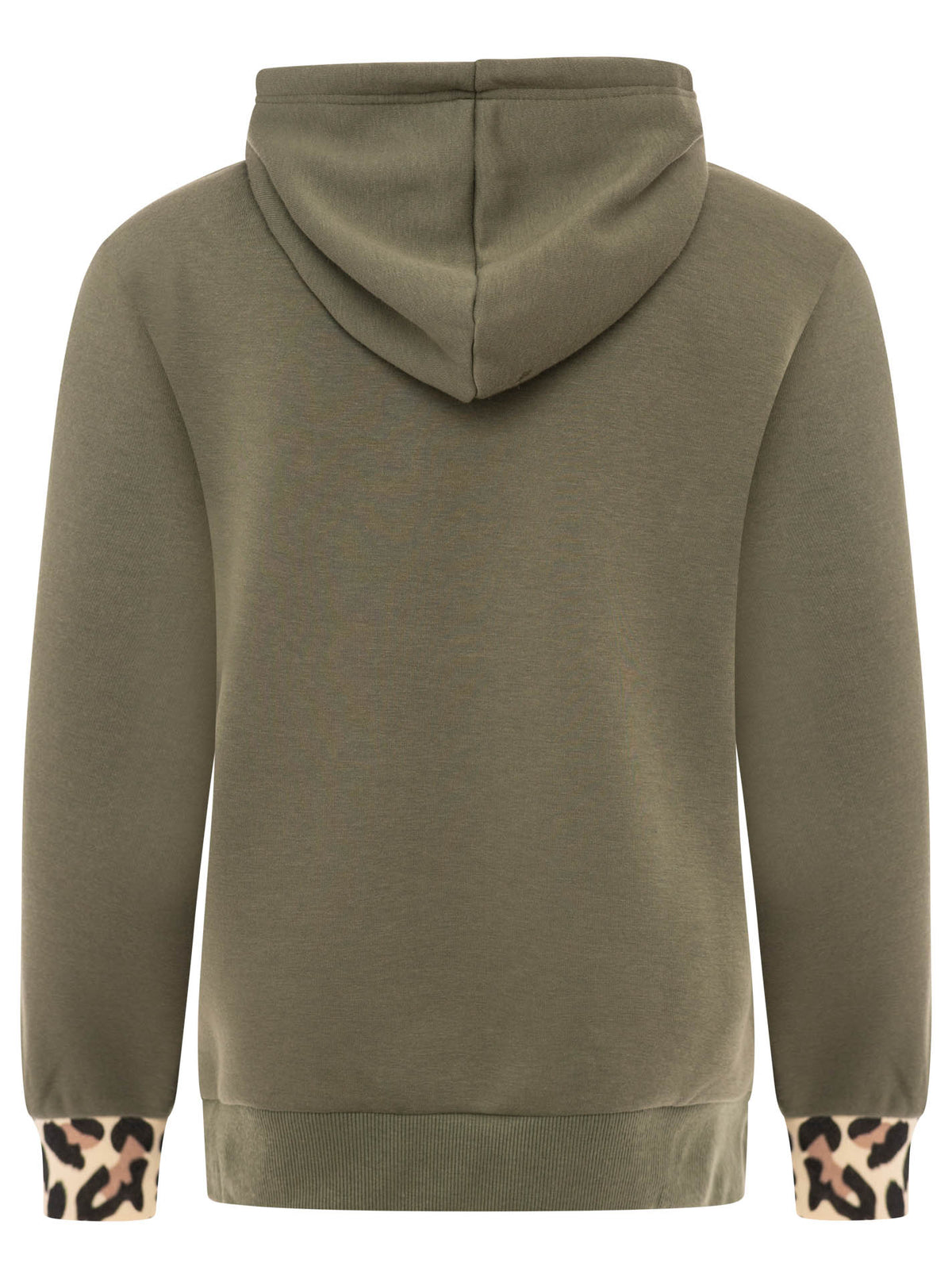 Zwillingsherz Hoodie/Sweatshirt "Leo Wild at heart" - Khaki