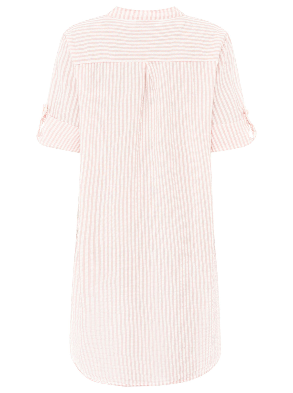 Zwillingsherz - Longbluse Kida (Streifen) - Rosa