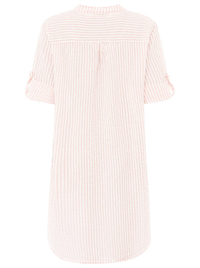Zwillingsherz - Longbluse Kida (Streifen) - Rosa