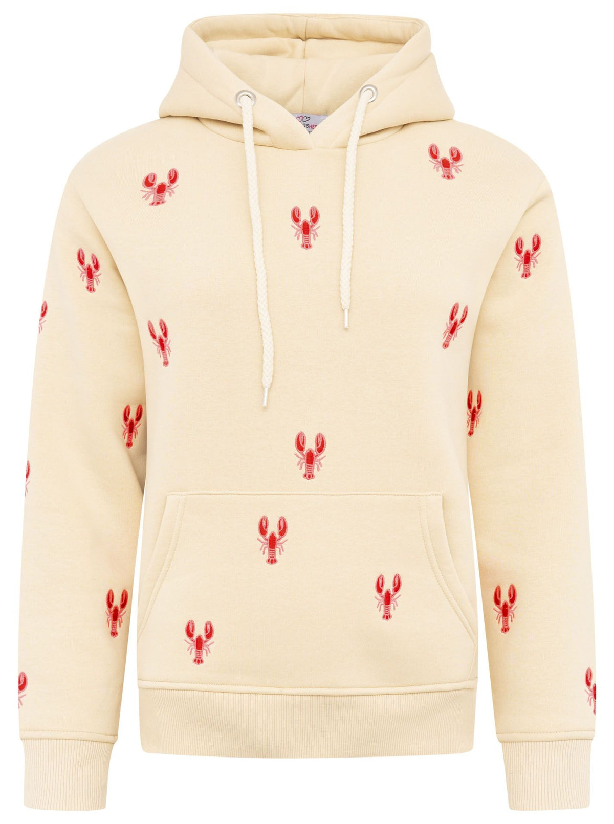 Zwillingsherz - Hoodie - Hummer - Beige