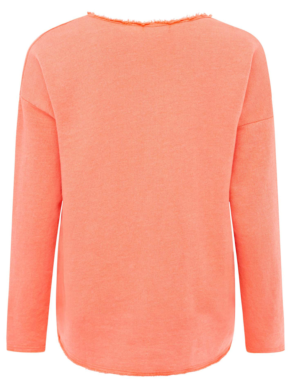 Zwillingsherz -  Sweatshirt "Positive Mind" - Neon Orange