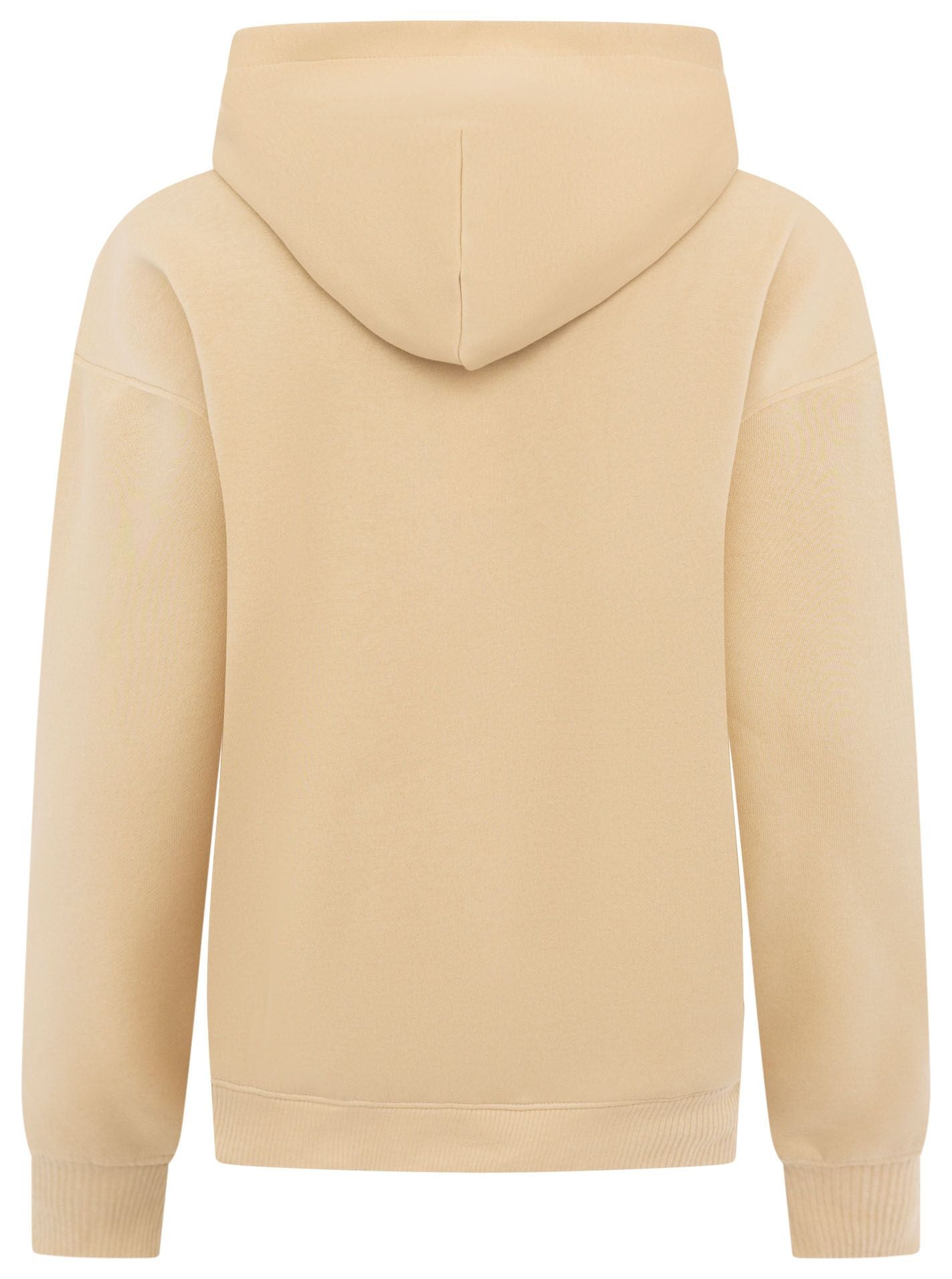Zwillingsherz - Hoodie "Running Leo" - Beige