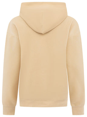 Zwillingsherz - Hoodie "Running Leo" - Beige