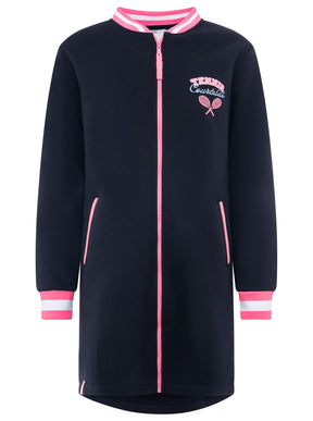 Zwillingsherz - Bombermantel "Courtside"- Navyblau