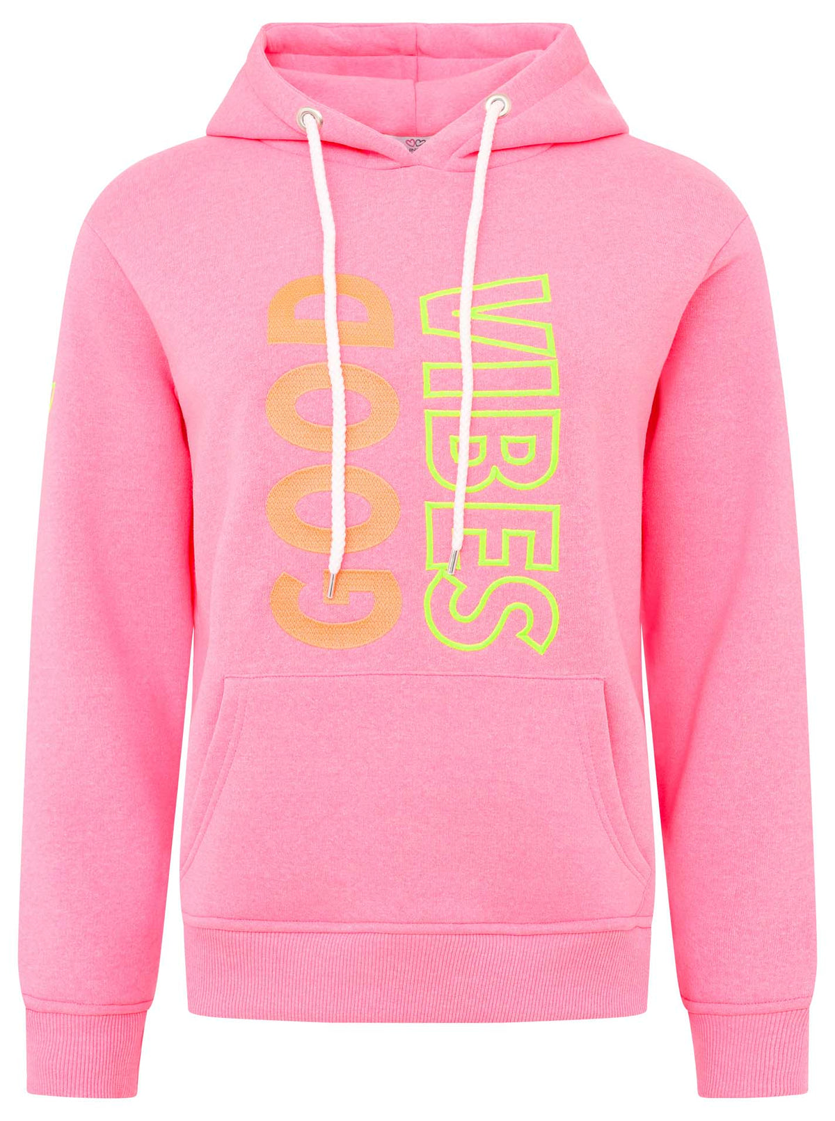 Zwillingsherz - Hoodie "Good Vibes" - Pink