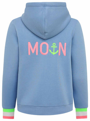 Zwillingsherz - Moin Sweat Zipper/Jacke - Blau