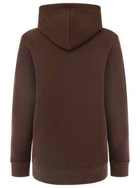 Zwillingsherz - Hoodie "Leo Wild Heart" - Braun