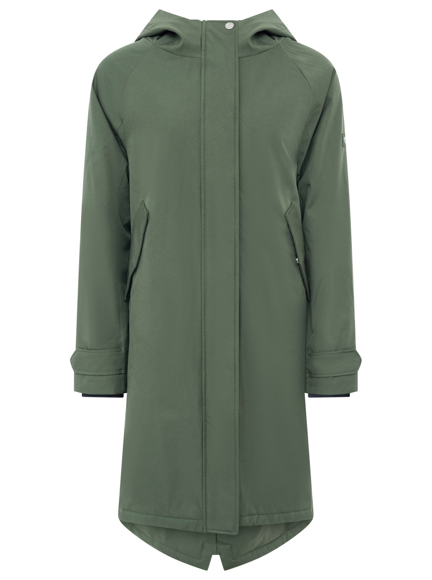 Zwillingsherz - Parka "Keep Smiling" - Khaki