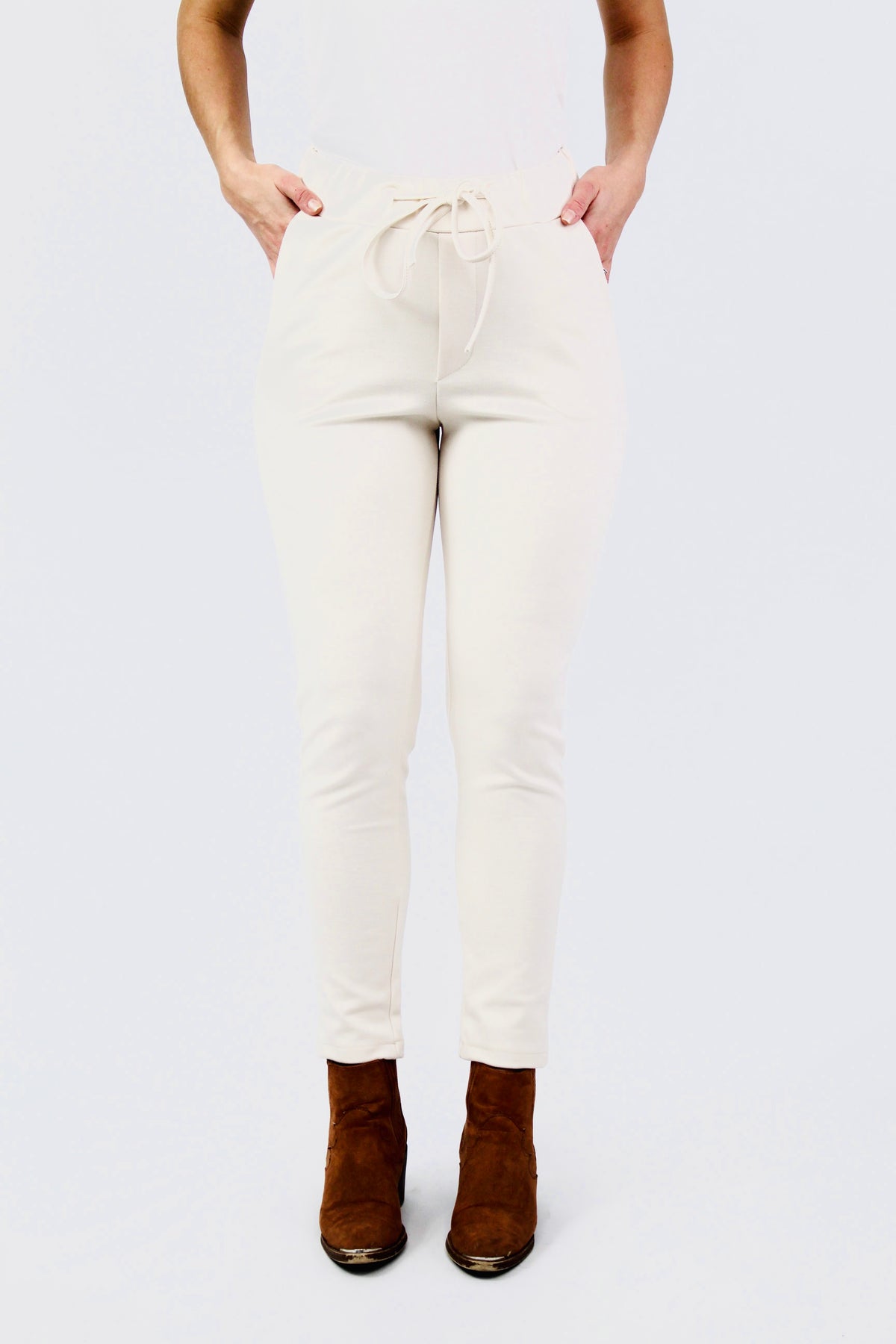 Joggpants "Edel" - Weiß