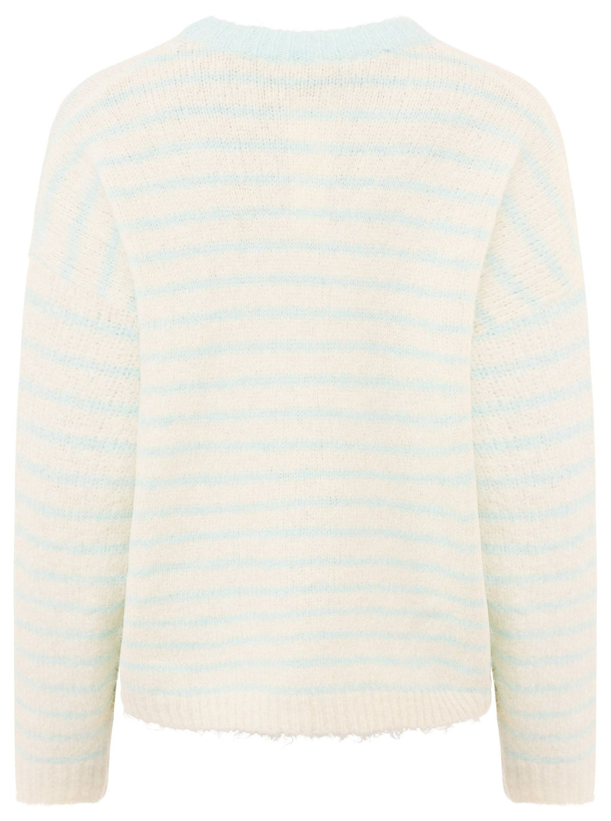 Zwillingsherz Pullover mit Streifen Dolce Vita - Hellblau  (Super Sale keine Retoure)