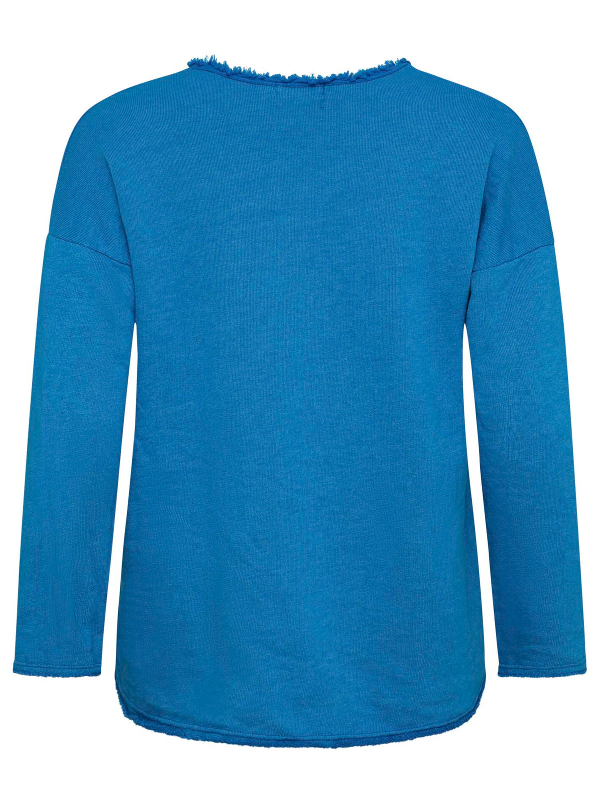 Zwillingsherz -  Sweatshirt "Positive Mind" - Jeansblau