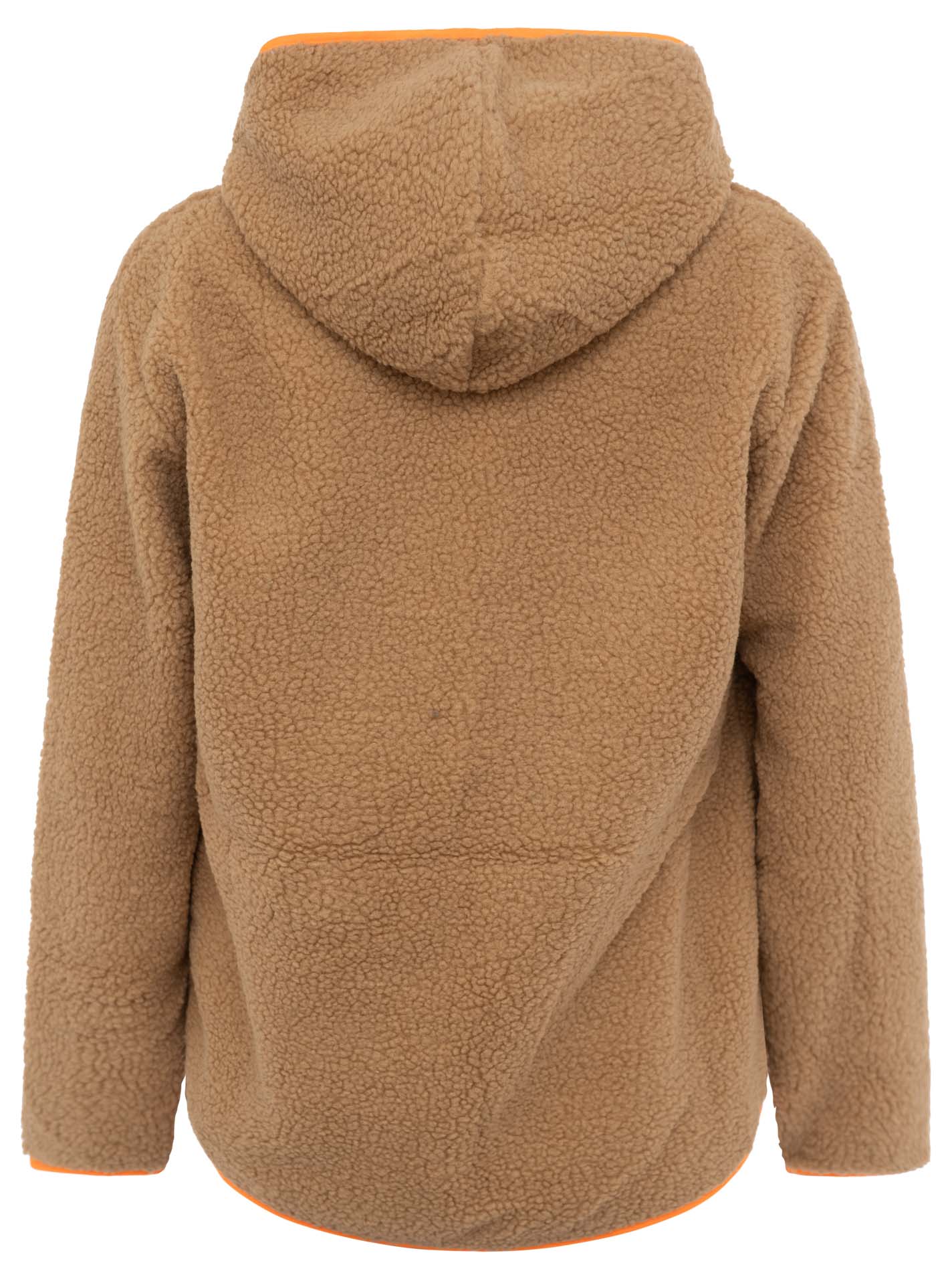 Zwillingsherz - Teddy Hoodie "ZH" - Taupe