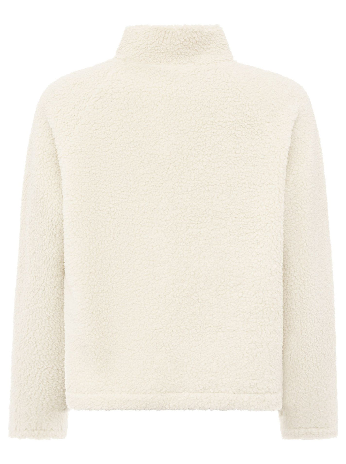 Zwillingsherz Teddy Fleece Jacke - Creme