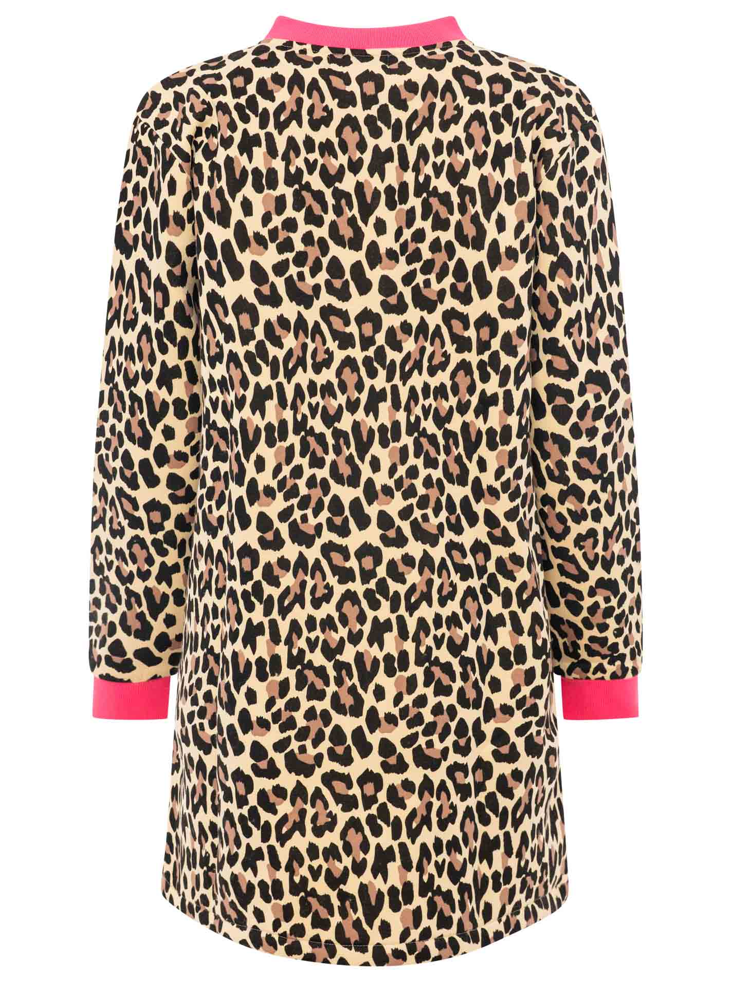 Zwillingsherz - Bombermantel "Leo Love"- Beige/Schwarz