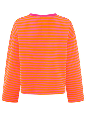 Zwillingsherz - Sweatshirt "Perfectly Imperfect" - Pink/Orange