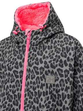 Zwillingsherz Oversize Windjacke Leo - Mittelgrau