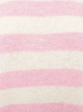 Zwillingsherz - Pullover Streifen Traum - Rosa/Weiß
